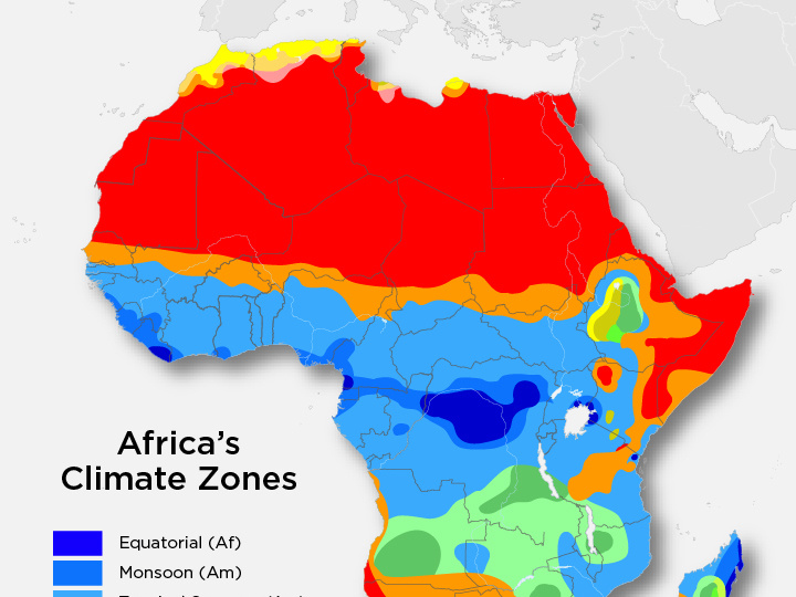 Dribbble Africa climate zones jpg By James Welsh