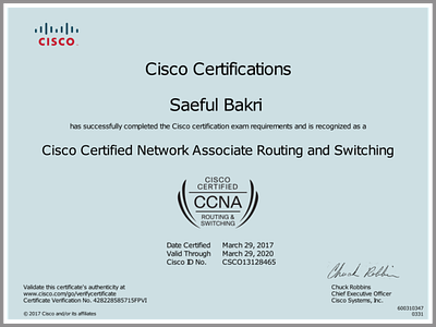 Cisco Sertified Network Associate ccna certified it company it services network