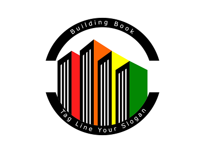 Building Book branding design design inkscape flat illustration inkscape logo minimal open source software design vector