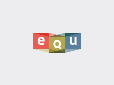 Equ Seguros Brand identity brand flexible geometric identity logo mark