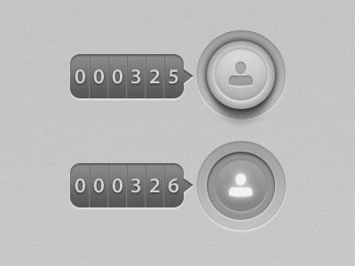 Person counter button button counter ipad photoshop