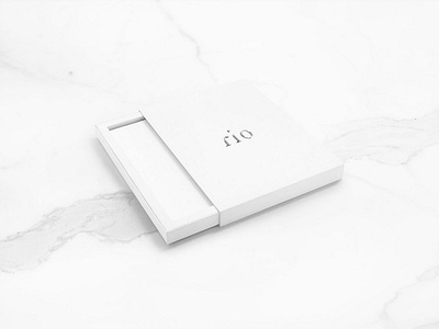 Rio branding fashion brand luxury brand packaging design visual identity