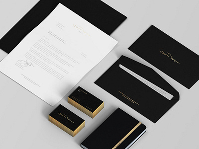Aaron Maier branding luxury brand restaurant brand stationary design visual identity