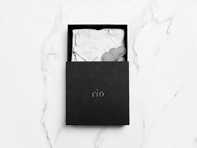 Rio branding fashion brand luxury brand packaging design visual identity