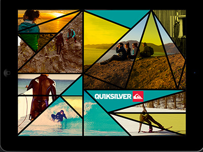 Quiksilver-App action sports app design interactive design ipad quiksilver retail