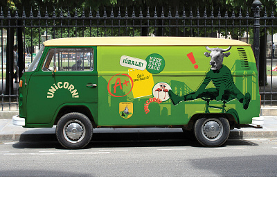 UNiCORN! – Taco truck branding