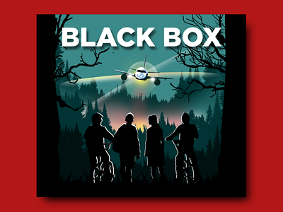 BLACK BOX art cover cover artwork cover design design digital drawing fiction illustration sketch
