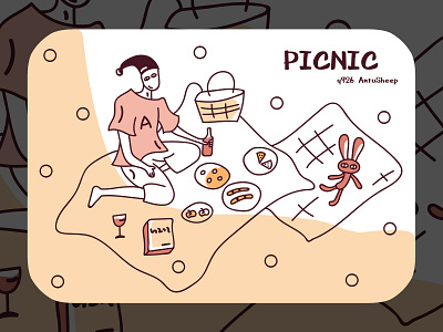 Picnic 平面设计 插图 海报 设计