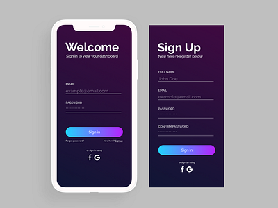 Daily UI - Sign Up