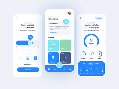 Fitness and Health App Redesign