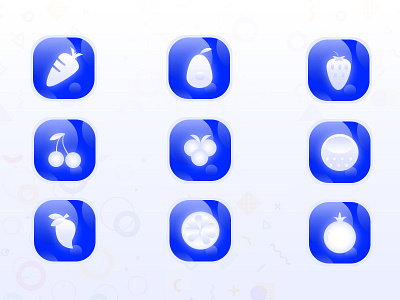 Fruits icons