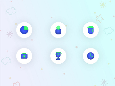 New styles Icons Design | Clean