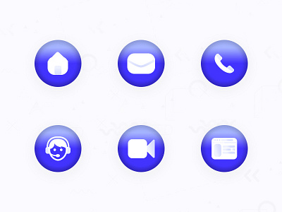 Simple & Clean Icons Design