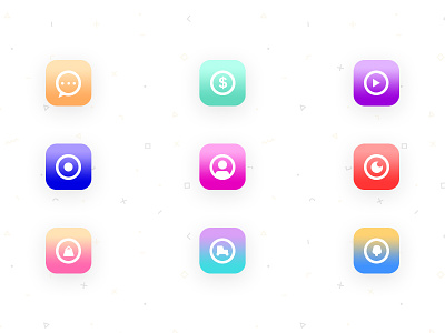 iconography Style | pattern app branding camera car chat clean ui flat goal icon iconography iconography graphic illustration illustrator logo sandeep ui user ux video web