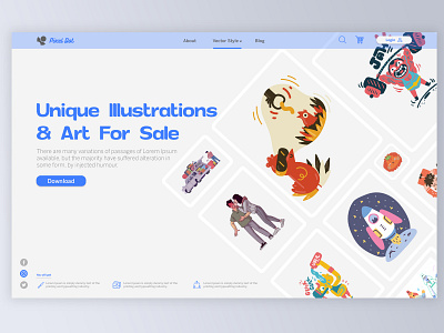 Pixel Dot Website Illustration app branding clean creative design hello dribble icon illustration illustration agency illustration art illustration design illustrations illustrator landing logo sandeep ui ux web website