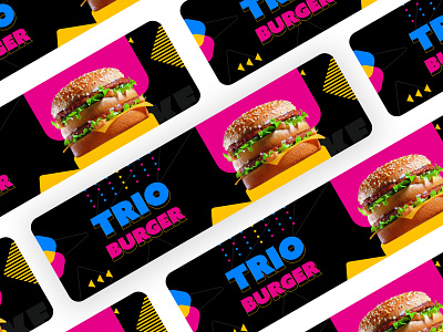 Burger Banner Design