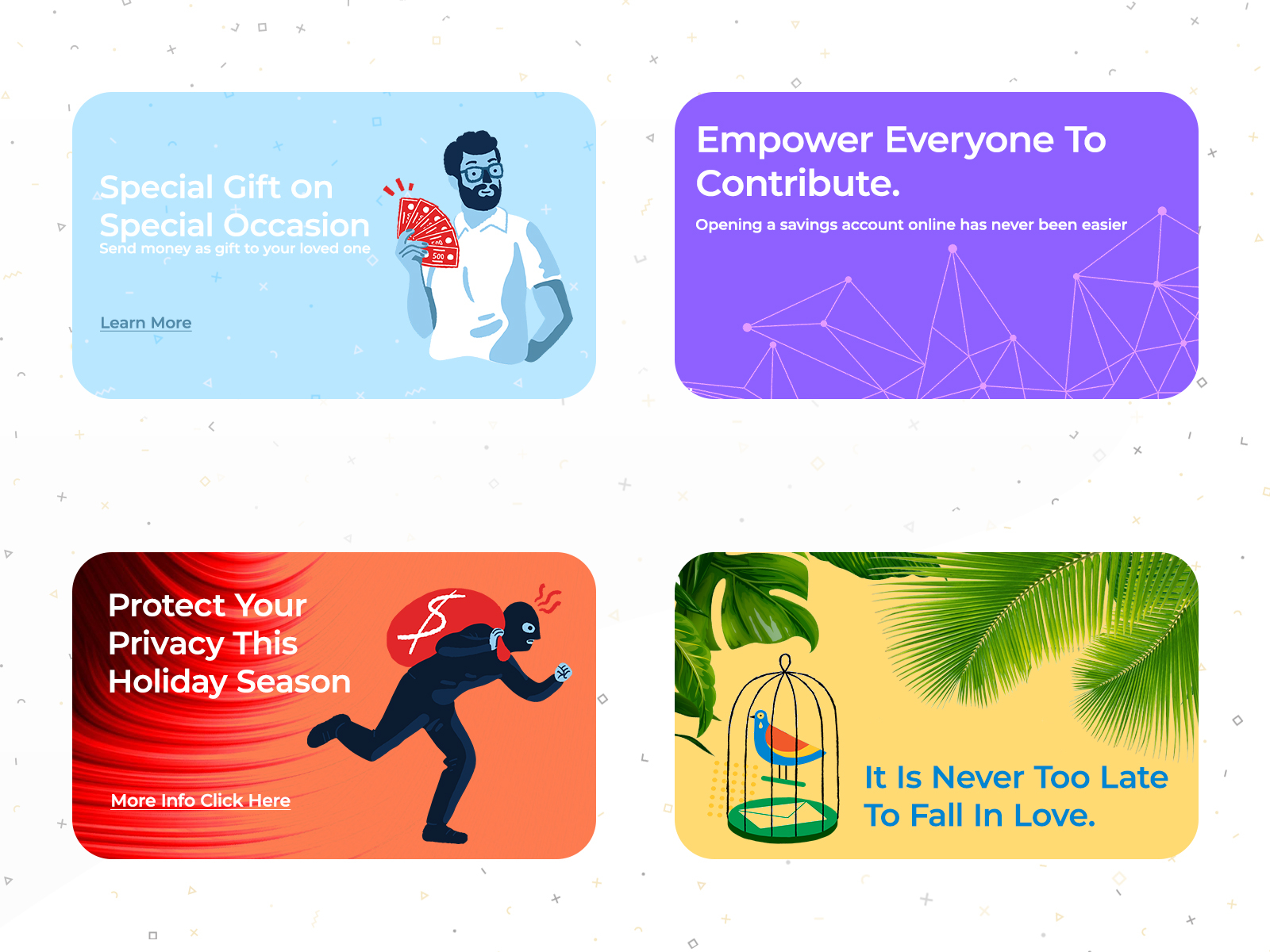 Promotional Card Design by Sandeep Mandloi™ on Dribbble