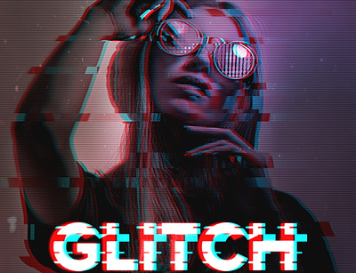 Glitch photoshop