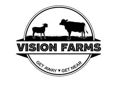 Vision Farms - WIP affinity designer branding logo vector