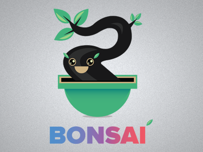 Bonsai ai bonsai logo vector