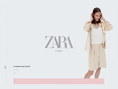 Zara - Free Fashion Ecommerce Web Template ecommerce fashion freebie freebies web template web templates webshop website websites