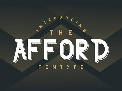 The Afford Free Display Font branding design font free font free typeface freebie freebies invitations letters typeface typography
