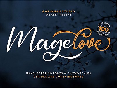 Magelove - Free Handlettering Font