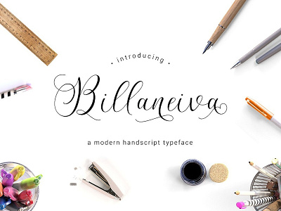 Billaneiva Free Script Font