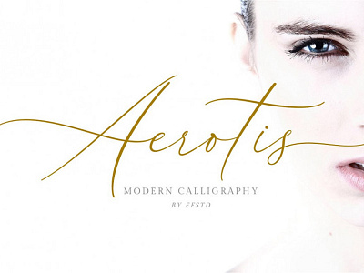 Aerotis Free Calligraphy Font