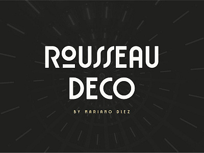 Rousseau Deco Free Font