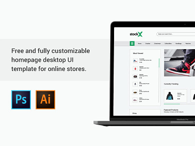 Free Visual Ecommerce UI kit branding ecommerce freebies online shop ui ui kit ux ux ui