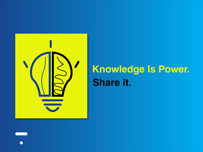 Knowledge is power. challenge design graphic design illustration logo