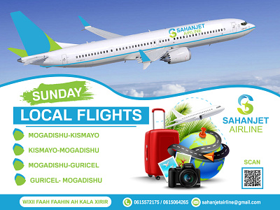 Poster Flight Airline