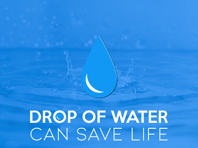 Drop of water! design drop human rights illustration inspiration water