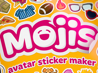 Mojis App Logo apps brand identity logo design