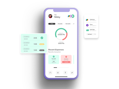 Financial planning app daily app financial financial planning google pay phone pay ui