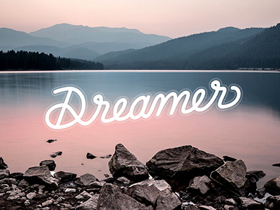 Dreamer 2.0 art design handlettering lettering typography