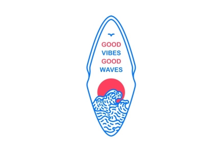 Good Vibes Good Waves 1 T-Shirt