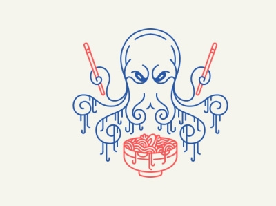 Ramen Octopus 1 T-Shirt