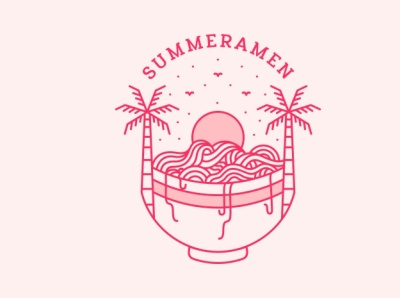 Summer Ramen 1 T-Shirt apparel beach holiday japanese kawaii monoline national park nature noodles ocean otaku outdoors outline ramen ramen noodles summer tattoo tshirt vacation