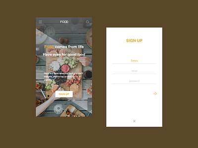 food_Login app dashboard design icon illustration login login design ui web 登录