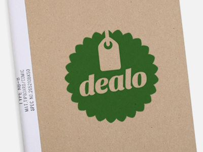 Logotype for Dealo deal green logo logotype tag