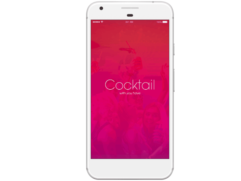 Cocktail App app cocktail mobile