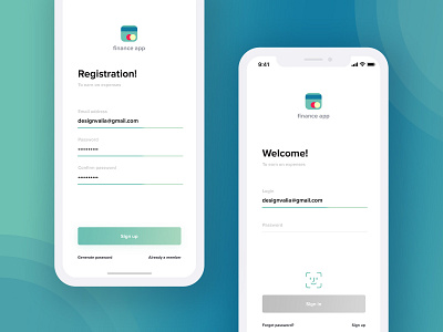 Financing App Volume 1 | Daily UI (1 day) app banking clean colors daily 100 daily 100 challenge dailyui dailyui 001 design finance financing ios marketing minimal product ui uidesign ux ux ui wallet