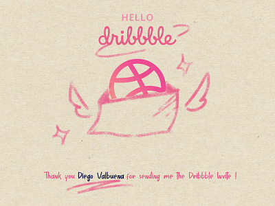 Hello Dribbble dribbble invitation dribbble invite hellodribbble