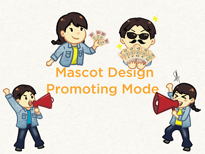 Mascot Design (3) character concept character design childrens illustration cute art design digital drawing mascot design