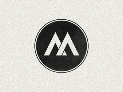 Logo identity logo m mathieu