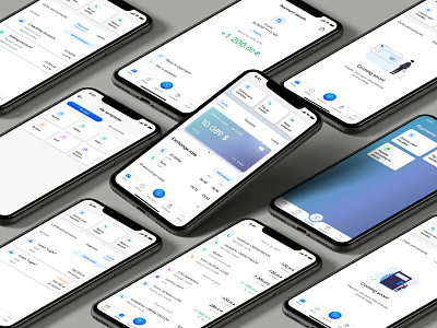Bank mobile app app design mobile ui