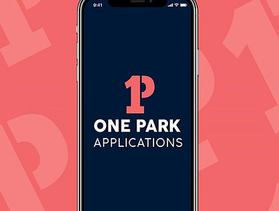 One Park Applications Logo brand brand design brand identity branding design design identity design logo logodesign