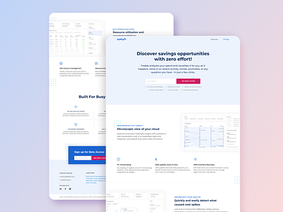 Product Features Page